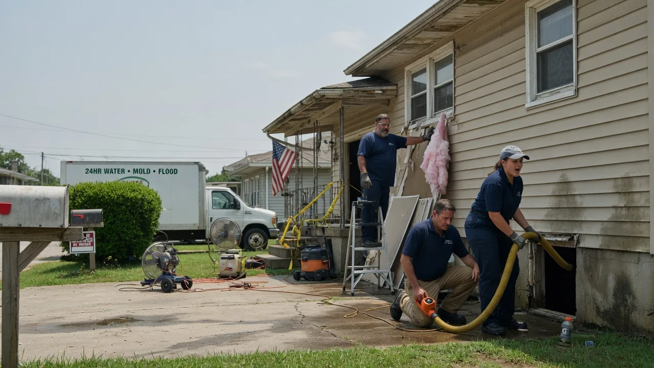 Water Damage Repair in Irving, IL near me